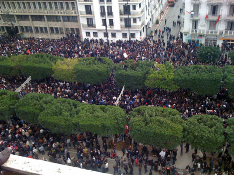 File:Tunisia Unrest - VOA - Tunis 14 Jan 2011 (2).jpg
