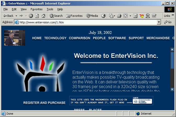 Entervision Retransmits Held for Ransom - July 18, 2002