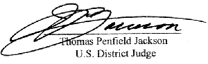 Thomas Penfield Jackson signature