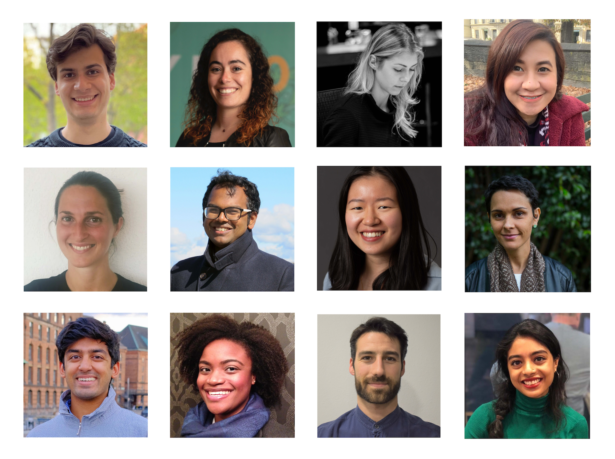 the twelve people selected to participate in the Alternate Data Futures Research Sprint