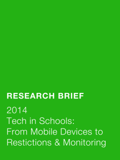 Youth Perspectives on Tech in Schools: From Mobile Devices to Restrictions and Monitoring