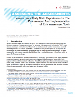 Assessing the Assessments