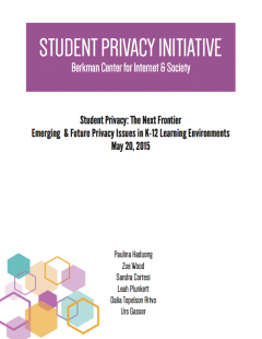 Student Privacy: The Next Frontier