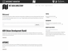 Announcing the Net Data Directory