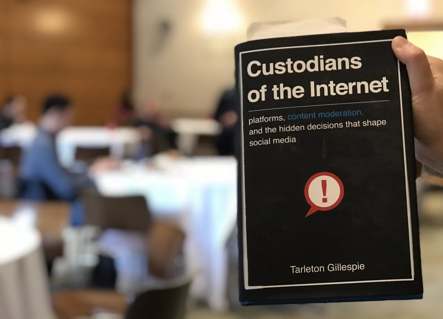 Book cover of Custodians of the Internet