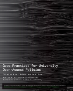 Good Practices for University Open-Access Policies